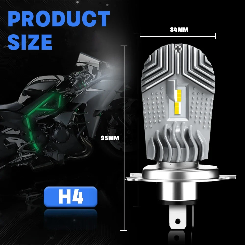 

Get a Clear View of the Road with Our Car LED Headlight Bulbs – 3570-3 Chips, 20W, 4000LM