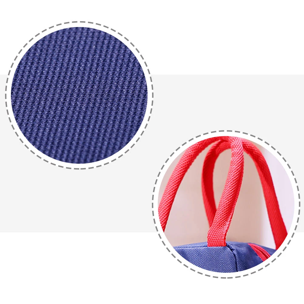 

2pcs Insulated Lunch Box Bag Oxford Cloth Thermal Food Storage Bento Cooler Reusable Tote Leak Resistant Eco-Friendly for Women