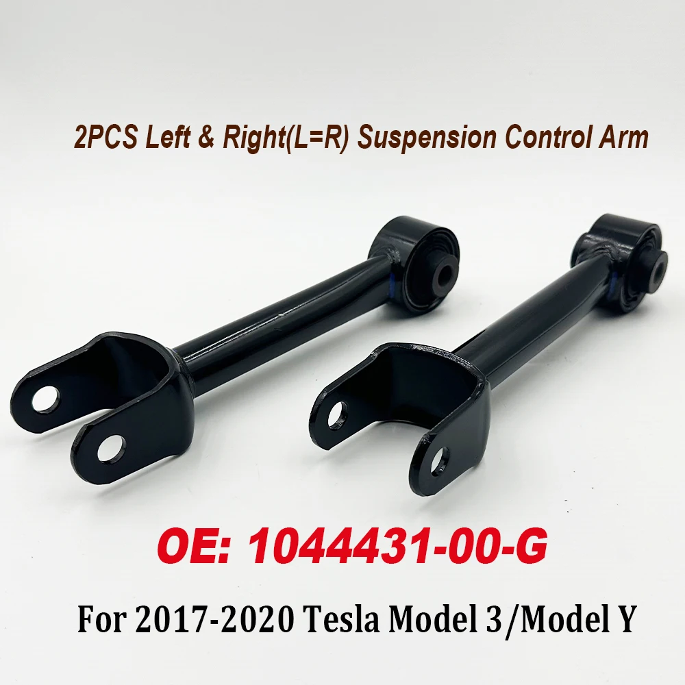 Set of 2 1044431-00-G Left & Right（L=R） Suspension Rear Lower Fore Link Control Arm For Model 3 Model Y 104443100G