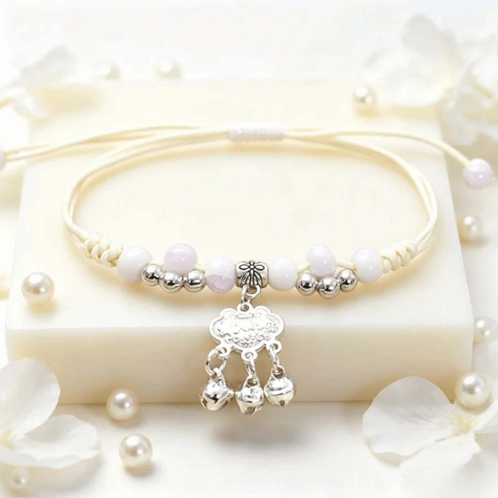 Safe Hand String Hand Rope Tassel Bracelet Male and Female New Hand String Bracelet Safe Lock Bracelet Student Gift