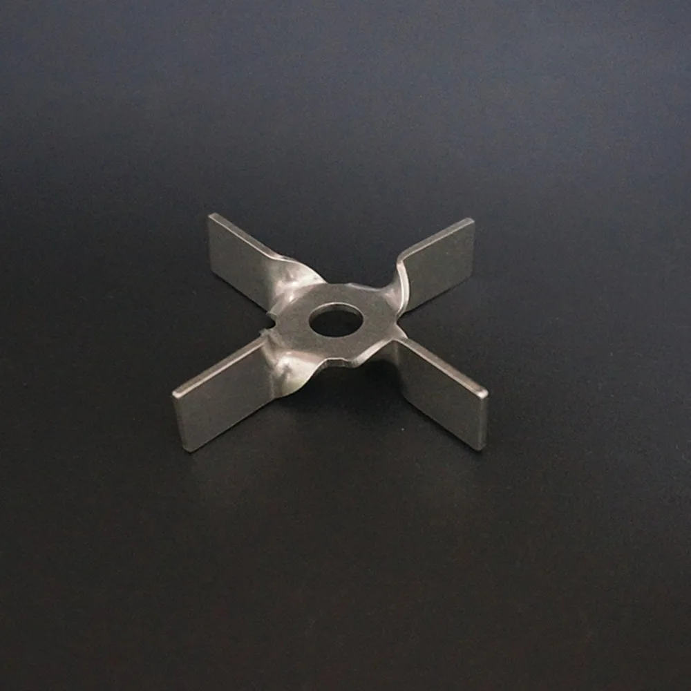 

1pcs lab 304 stainless steel four-leaf paddle 6cm 7cm for laboratory mixer equipment