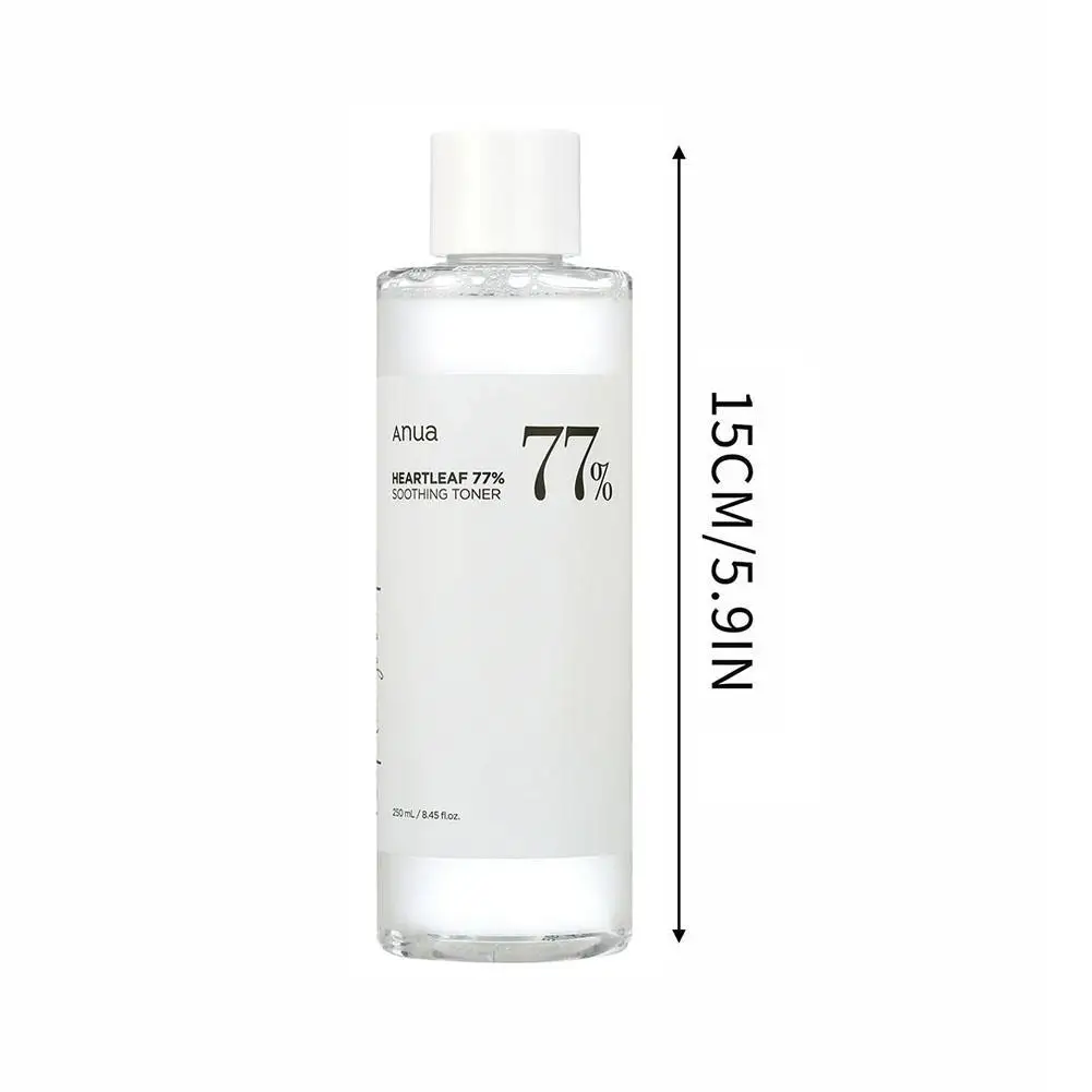 Houttuynia Cordata 77% Soothing Toner Organic Soothing Refreshing Toner Remove Dead Skin Moisturize Close Pores 250ml