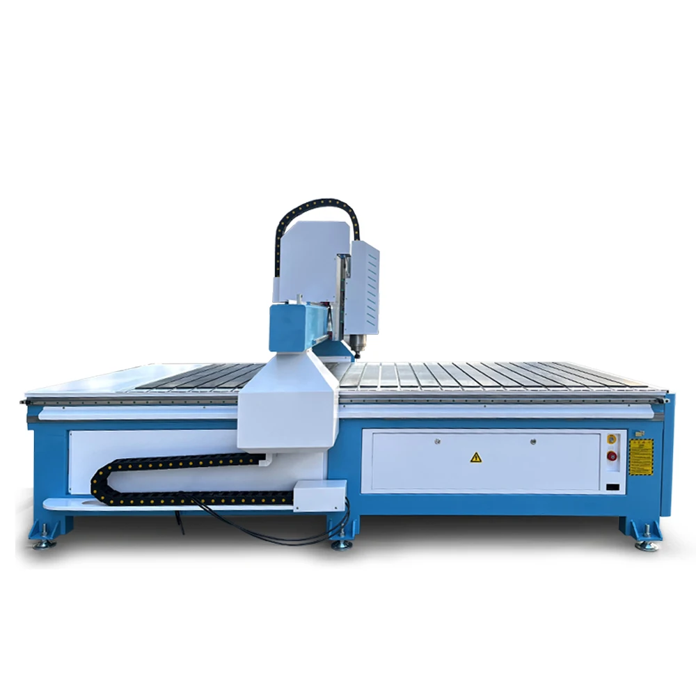 【Hot】New 1325  Desktop Cnc Router Machine for Wood Aluminum Automatic Changer Bed and Controller
