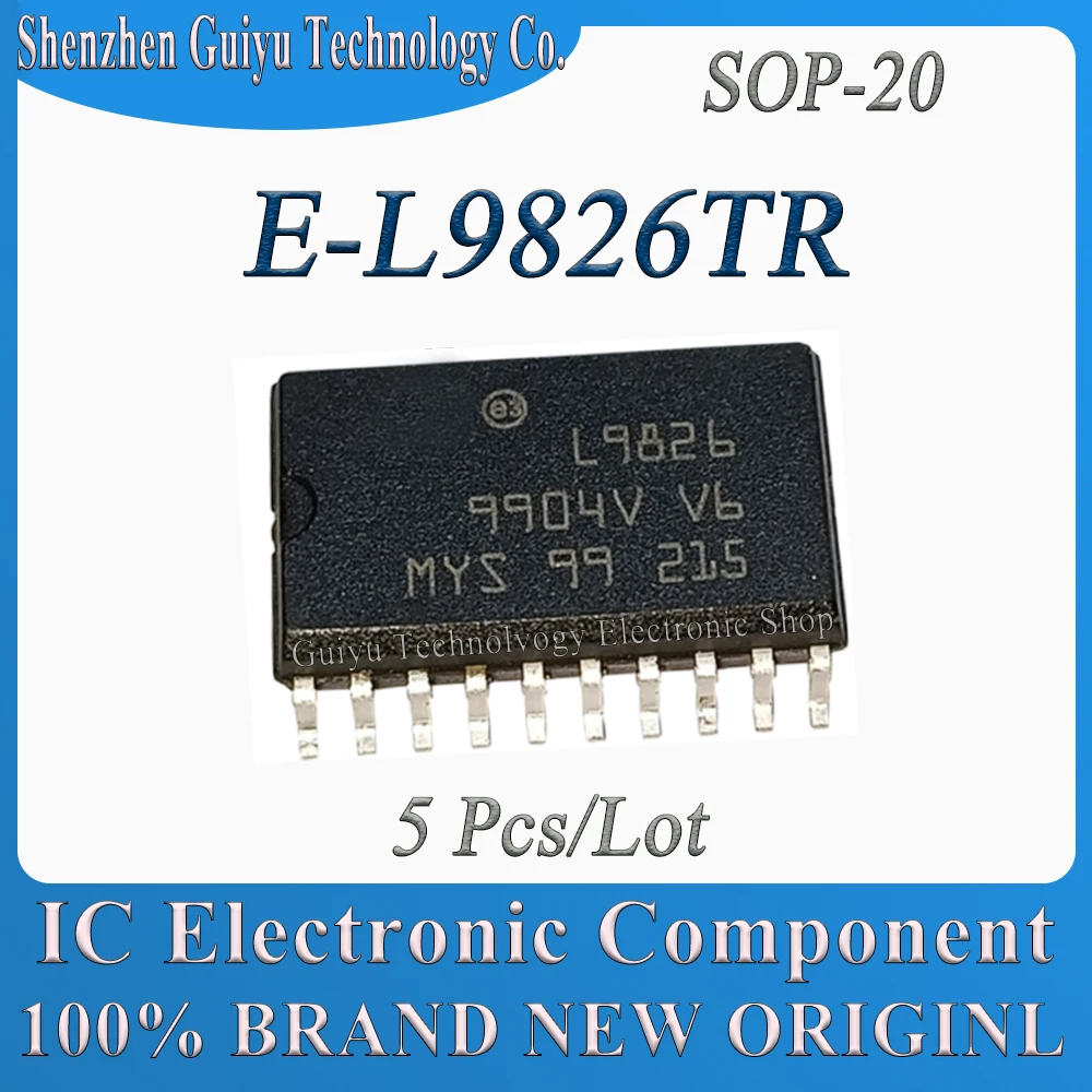 

5 Pcs/Lot L9826 E-L9826TR E-L9826 SOP-20 Chip IC BOM Service