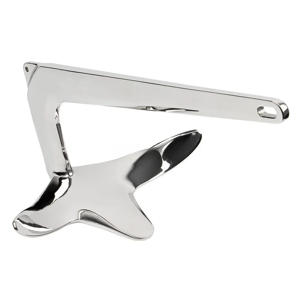 Alastin Bruce Anchor New Mold Greater Opening Angle And Higher Holding Power 316 Stainless Steel For Yacht
