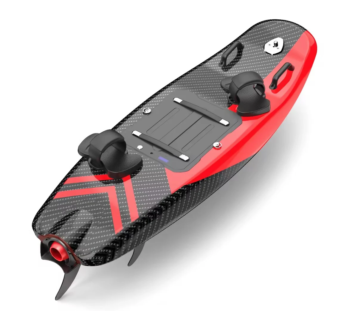 Popular High Performance 15KW Motor Lithium Battery Offshore Water Sport Fiber  Electric Surfboard