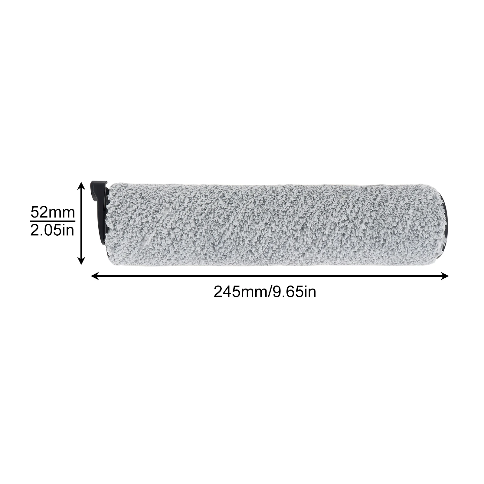 1pc / 2pcs Multifunction Rolling Vacuum Brush Fit for Tineco S3 / F3, Wet Dry Roller Brush Set