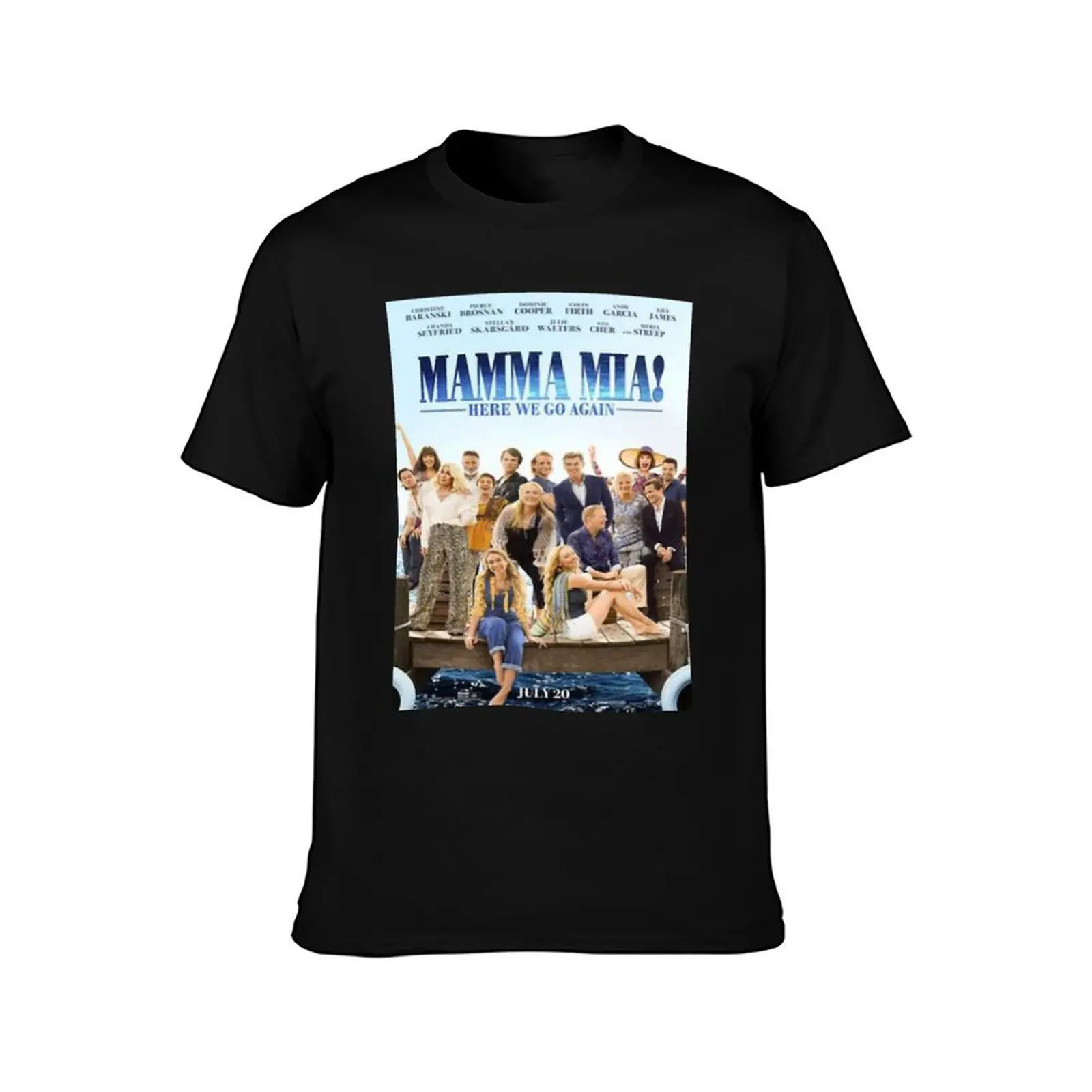 Beautiful Model Mamma Romantic Musical Mia Drama Gifts Music Fan T-Shirt Quick Dry Training Short Sleeve Tee T-Shirt
