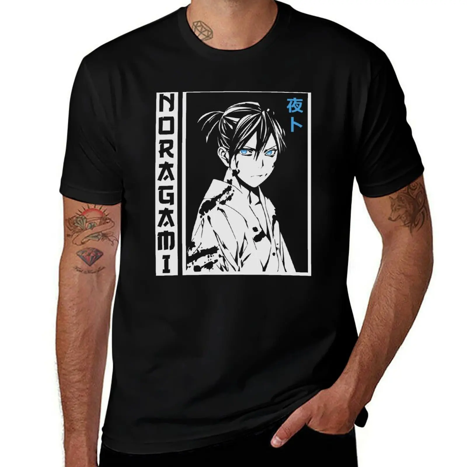 

Yato Noragami T-Shirt t shirt man luxury t shirt personalised man t shirts cotton T-Shirt