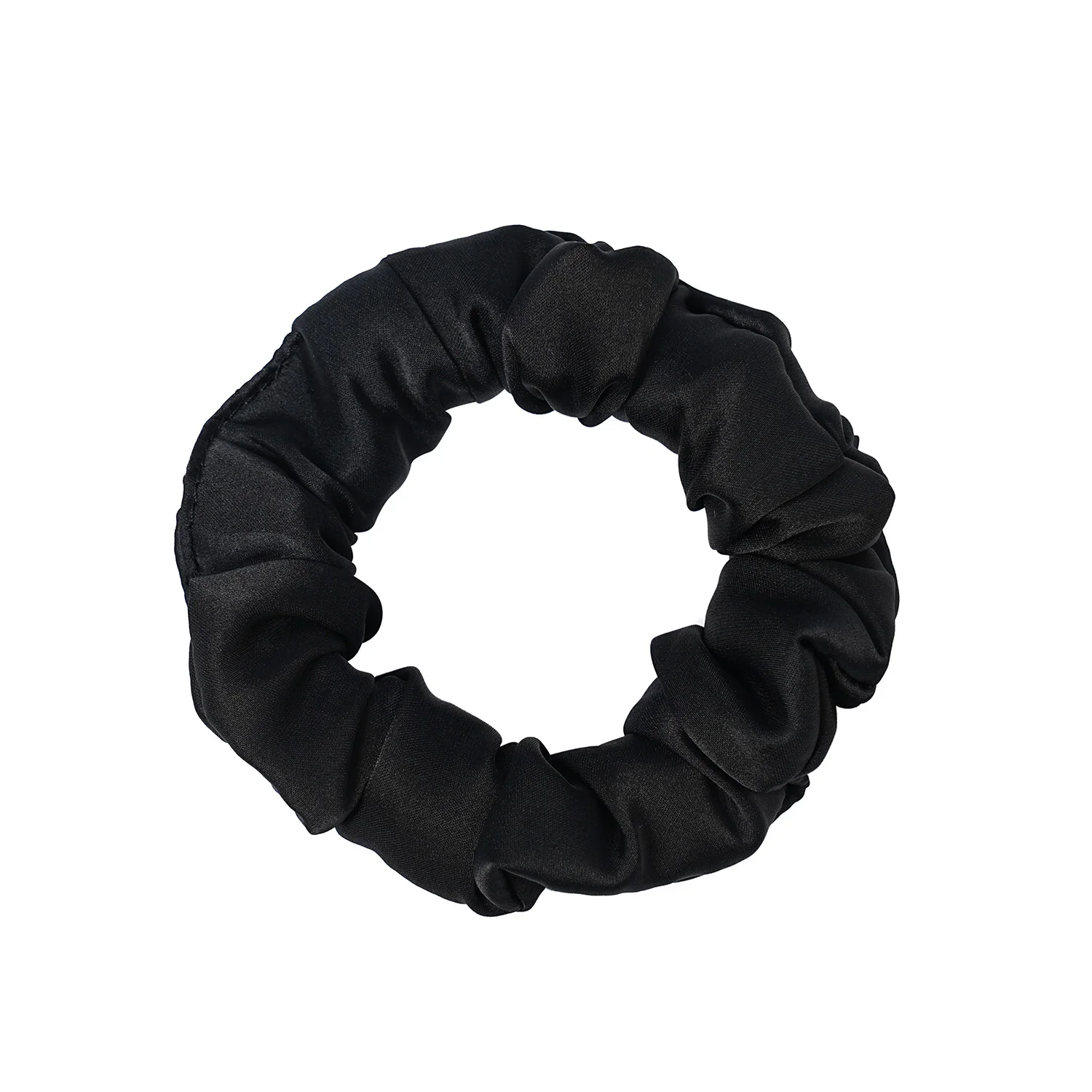 2pcs 100% reine Maul beers eide Haar Haar gummis einfarbige Haar gummis Frauen große Haar bänder Haarschmuck dünne Haar gummis – Detail 4