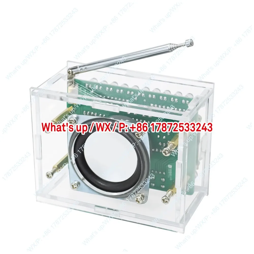 DIY kit TJ-56-634 with level indicator 51 microcontroller RDA5807 FM digital radio
