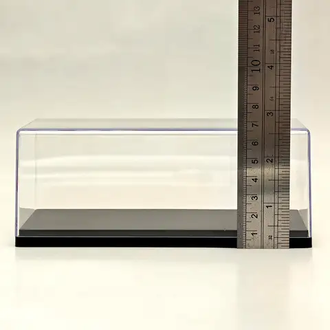 1:43 ऑटो वर्ल्ड कार मॉडल के लिए 16.5 सेमी पारदर्शी ऐक्रेलिक डिस्प्ले केस|धूलरोधी 12 best sales ऑटो दुनिया - №3