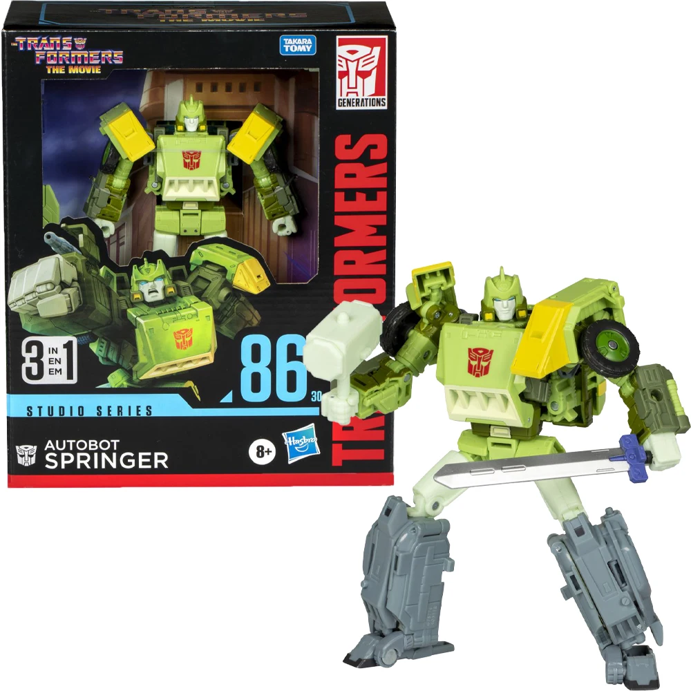 Hasbro Devices TransStudio Series, Leader The TransDevices, The Movie 86-30, Springer Model Toy, Anime Action Figures, En stock