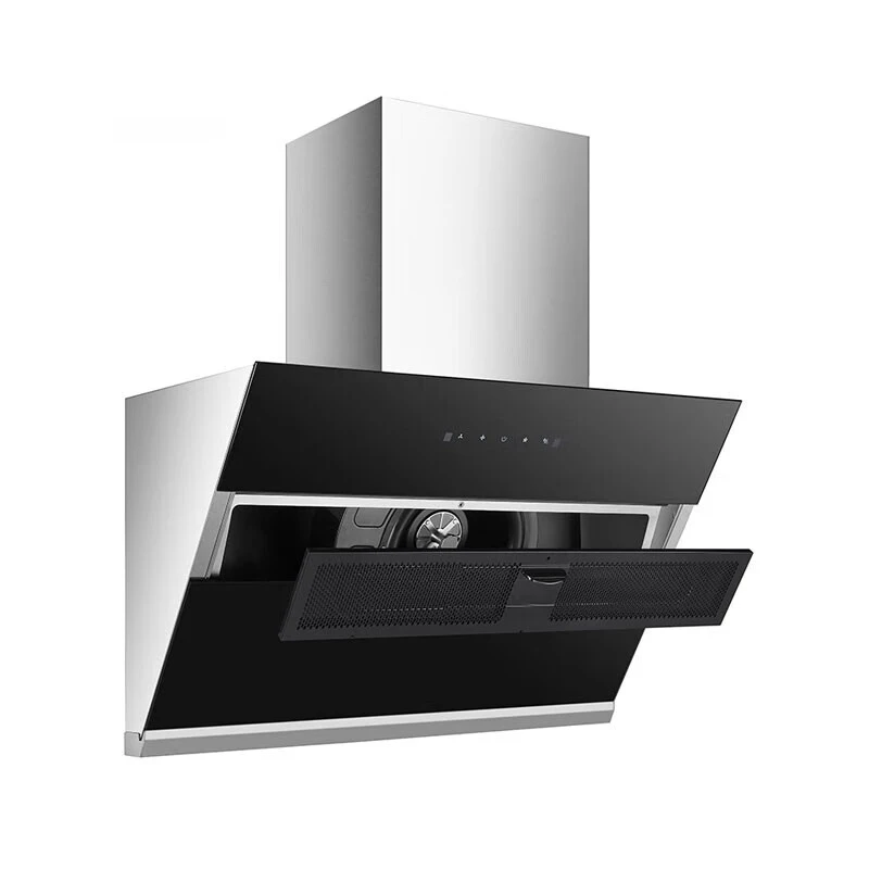 kitchen 900mm range hood intelligent range hood cooker chimney kitchen range hood