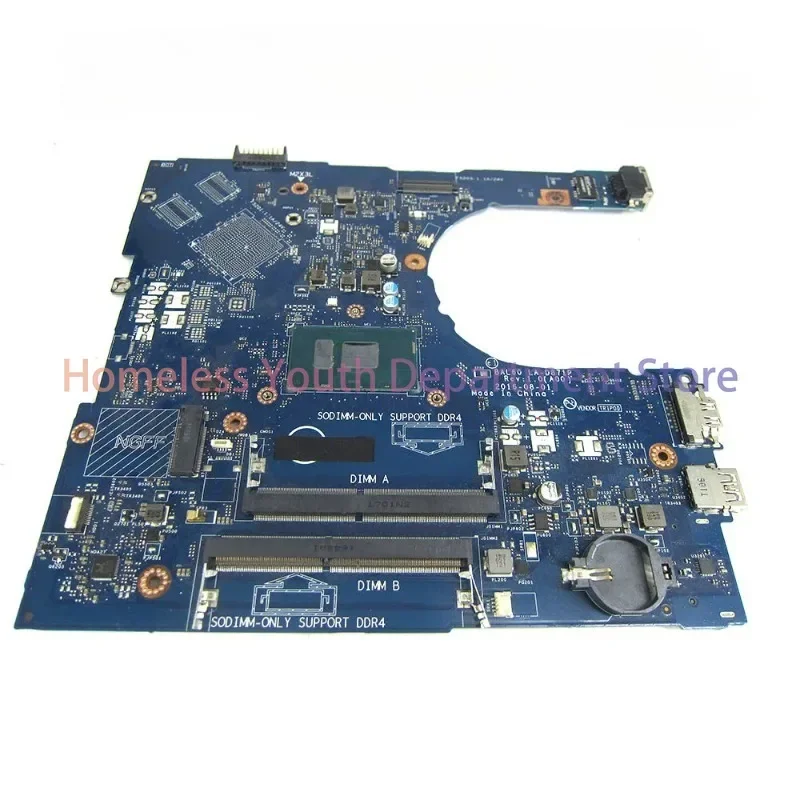 For DELL Inspiron 15 5566 5568 5468 Laptop Motherboard With i3 CPU BAL60 LA-D871P Mainboard CN-0DMD9K 0KCKCP 0DPC8T Test OK