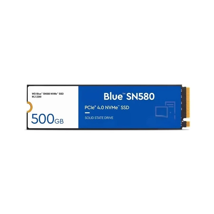 Disco rigido interno a stato solido blu SN580 NVMe SSD da 500 GB 1 TB M.2 per laptop e desktop
