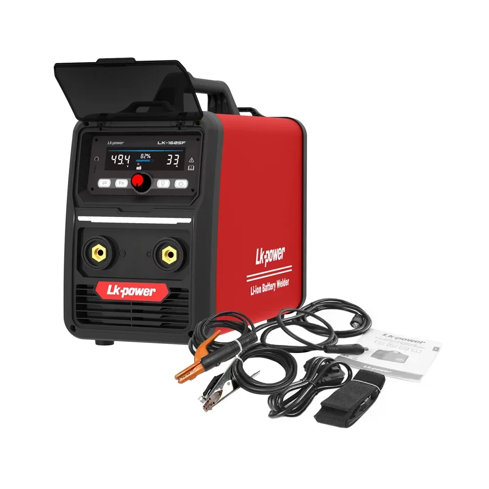

LK Power Household Cordless Welder 160A Powered by Built in Lithium Battery MMA 100% Portable Welding Machine
