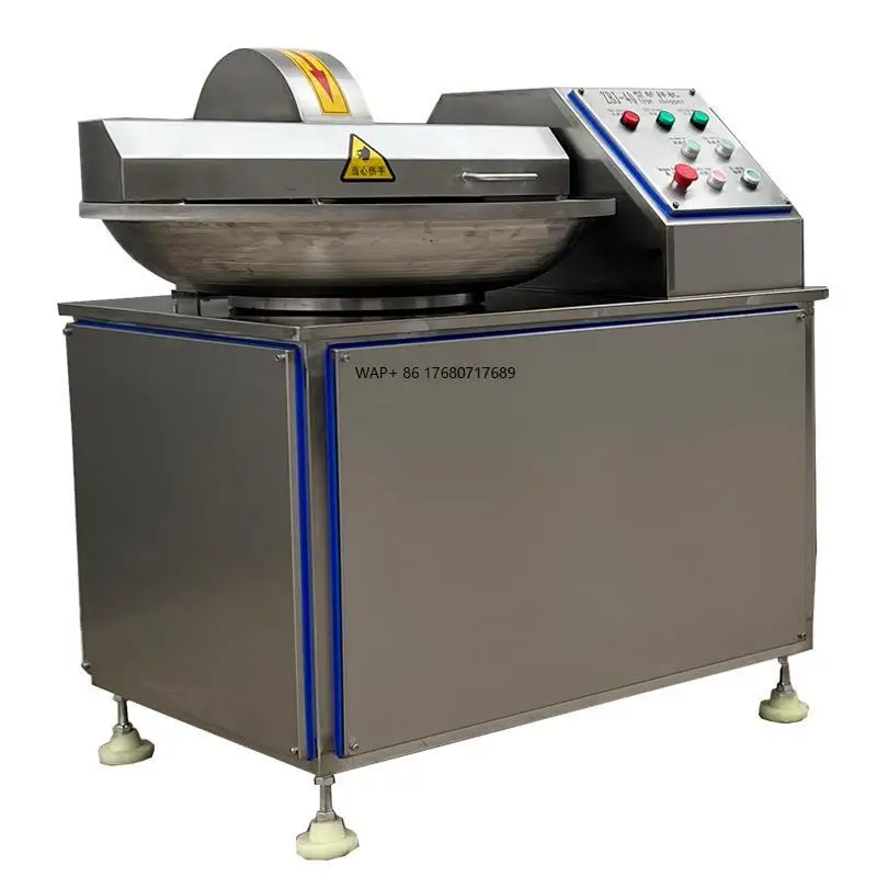

Commercial Meat Bowl Cutter Chopper 20L 40L 60L Capacity for Bulk Processing Meatballs Sauces for Meat Product Making Machines