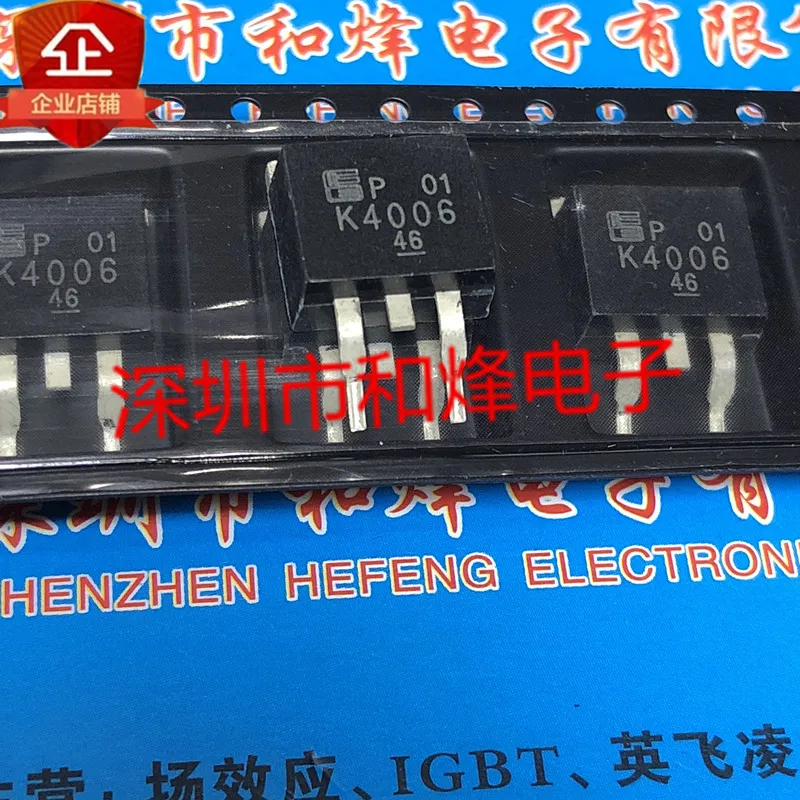 5 pces-10 pces k4006 2sk4006 to-263 900v 9a novo e original no estoque