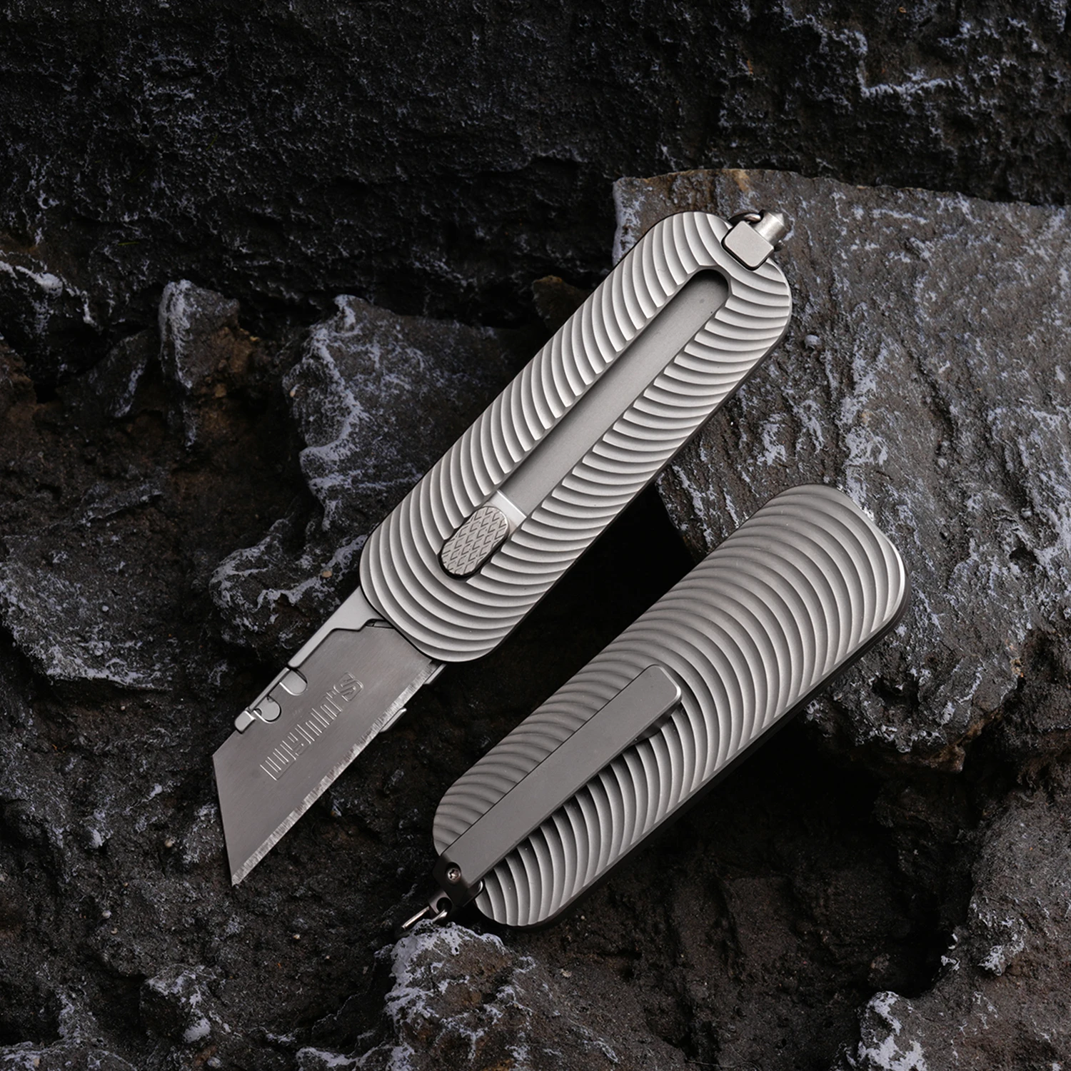 EDC Unboxing Tool Multfunctional Silver Manual Cutting Tool