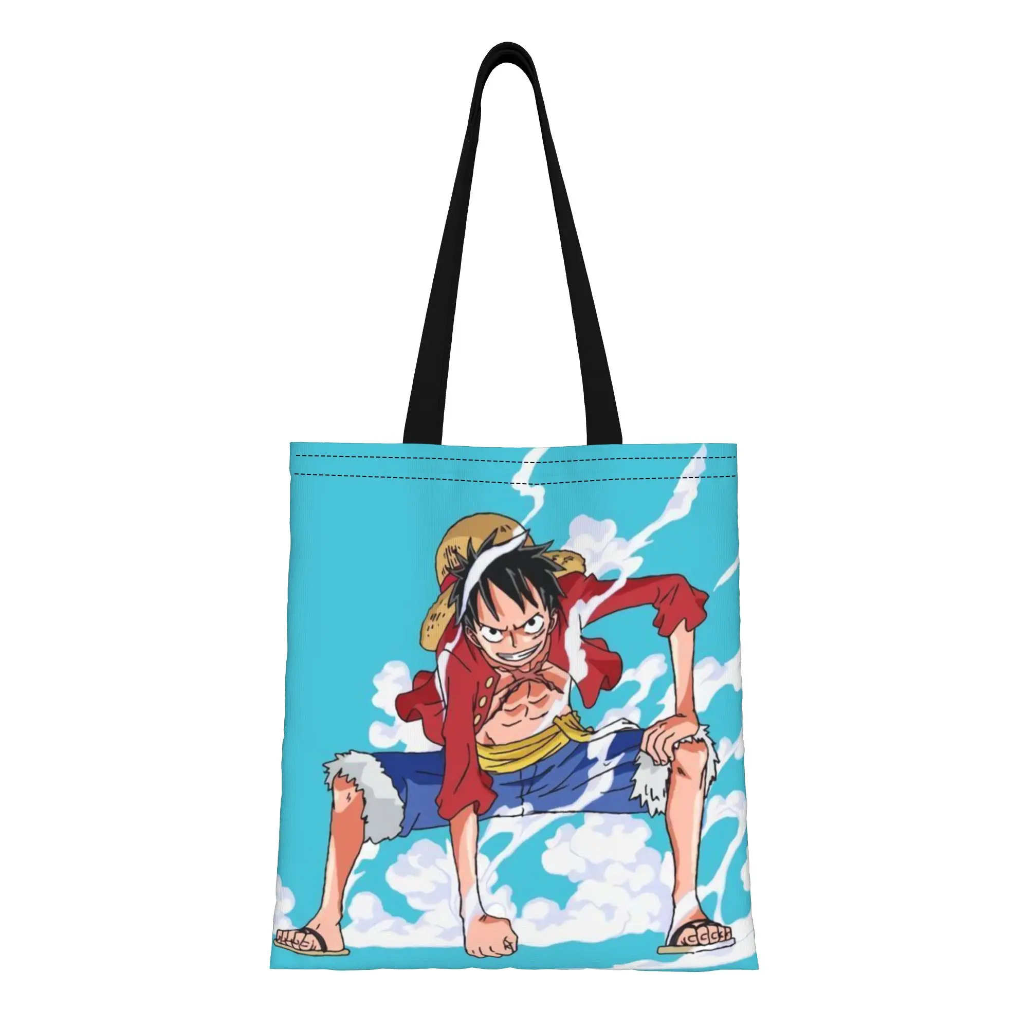 

Back to school season Sea Adventure One Piece Canvas Tote Bag Perfect for Grocery Women's Top-Handle Bags