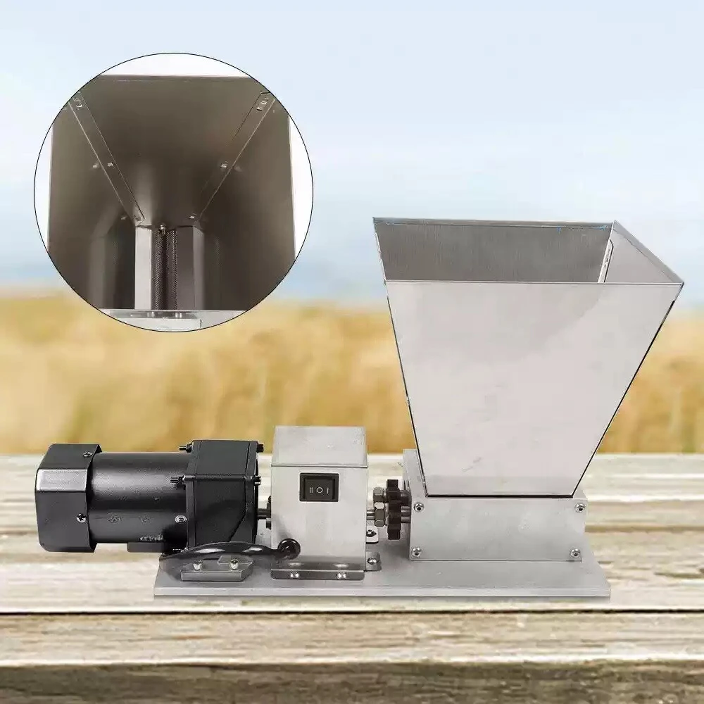 DY-368 1pcs Electric Grain Mill Barley Grinder 60W Malt Multi-function Grain Crusher for Grinding Wheat and Corn BCC