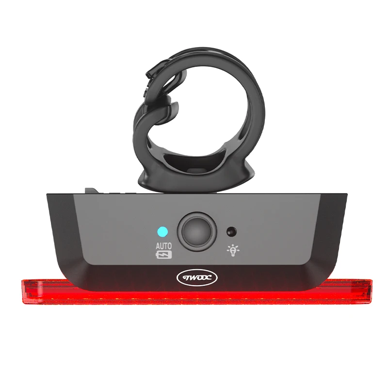 الفرامل الذكية الذيل ضوء للدراجات ، USB الشحن ، وهج ، تحذير ، الدراجة الجبلية ، الطريق الدراجة ، دراجة الملحقات