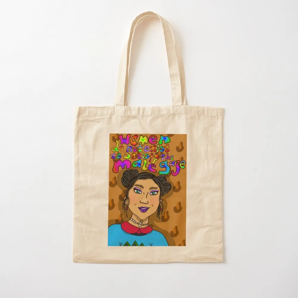 

Women do not exist to satisfy the male gaze Tote Bag canvas tote bags shopper bag women canvas Canvas Tote Bag