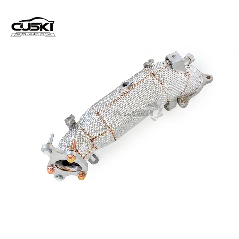 

Спортивная выхлопная система из нержавеющей стали, подходящая для Honda Civic TYPE-R FK8 2.0T 20217-2021, доступ к модификации автомобильной выхлопной системы