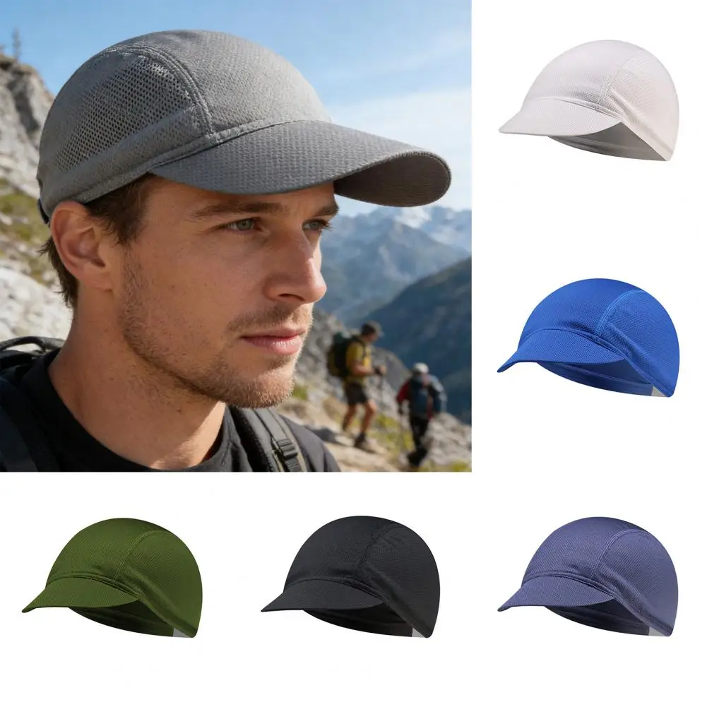 

Sport Hat Wide Brim Sun Protection Outdoor Cycling Hat Breathable Mesh Quick Drying UV Blocking