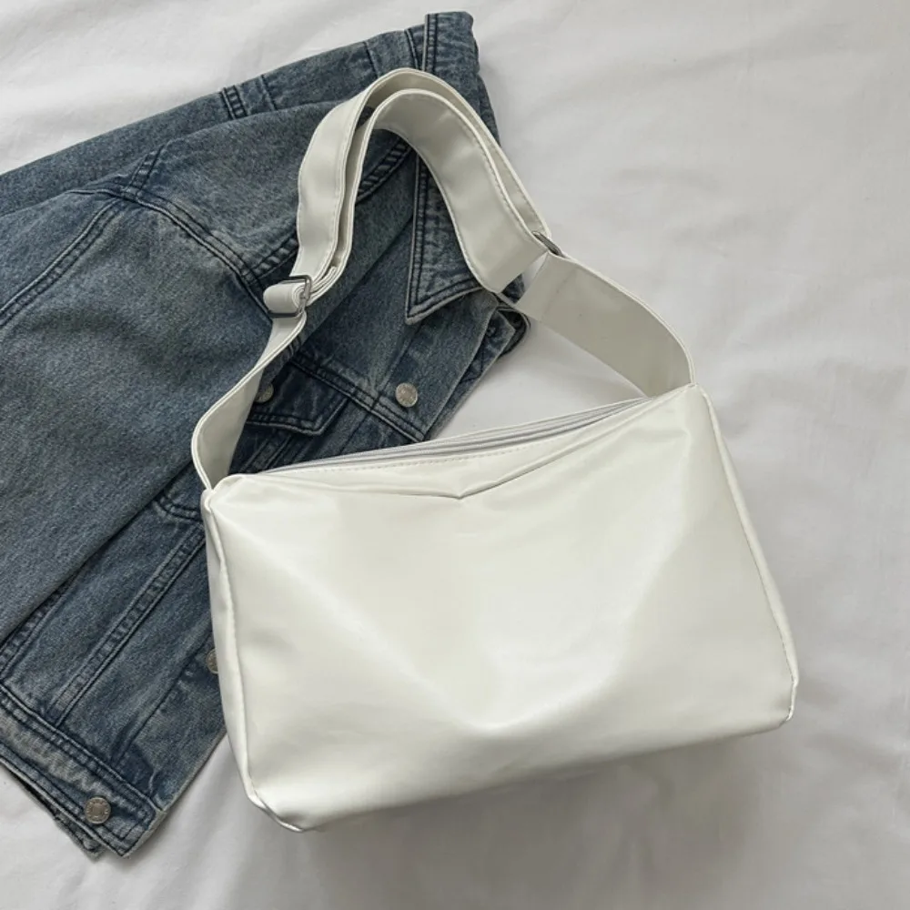 

Versatile Portable Shoulder Bag Women Korean Style Large Capacity Casual Crossbody Bag PU Leather Handbag Ladies Tote Bag Gift