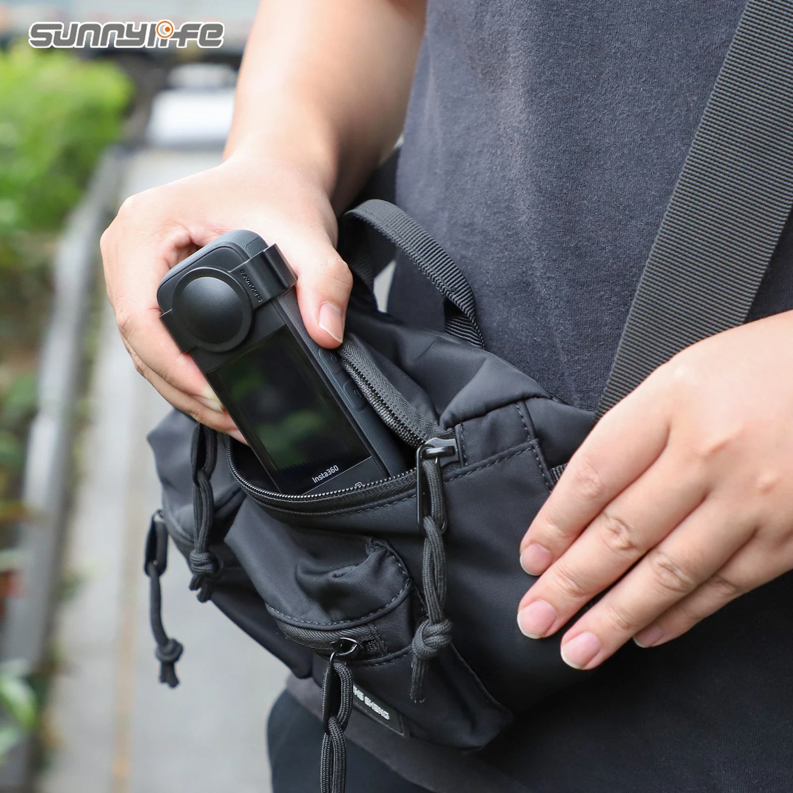 Sunnylife Pelindung Penutup Pelindung Lensa Antigores Aksesoris Casing Pelindung Tutup Keras untuk Insta360 X3