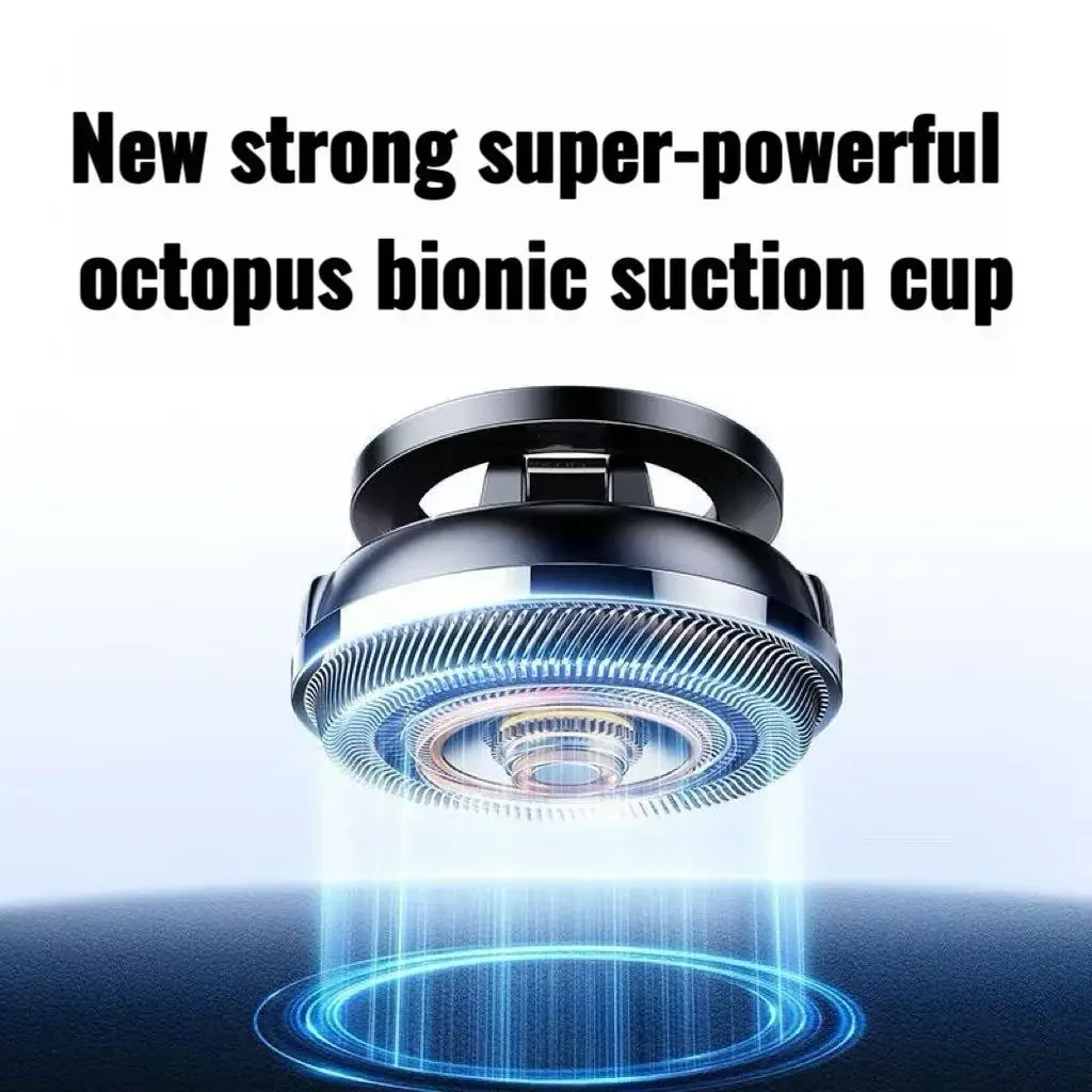 Vacuum Magnetic Suction Cup Phone Holder Foldable And Extendable Hands-Free Suction Cup Phone Holder Car for iPhone Android