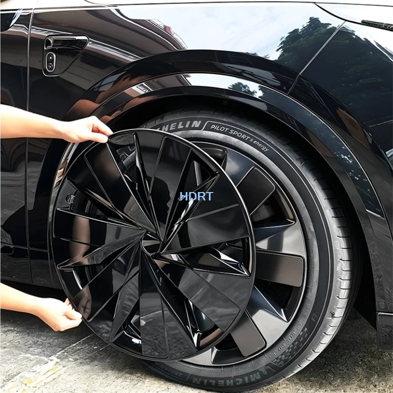 For Li Auto L9 Livis 2026 + Car 22 Inch Front Rear Wheel Tire Rim Hub Cover Protector Decoration Accessories Exterior Sticker