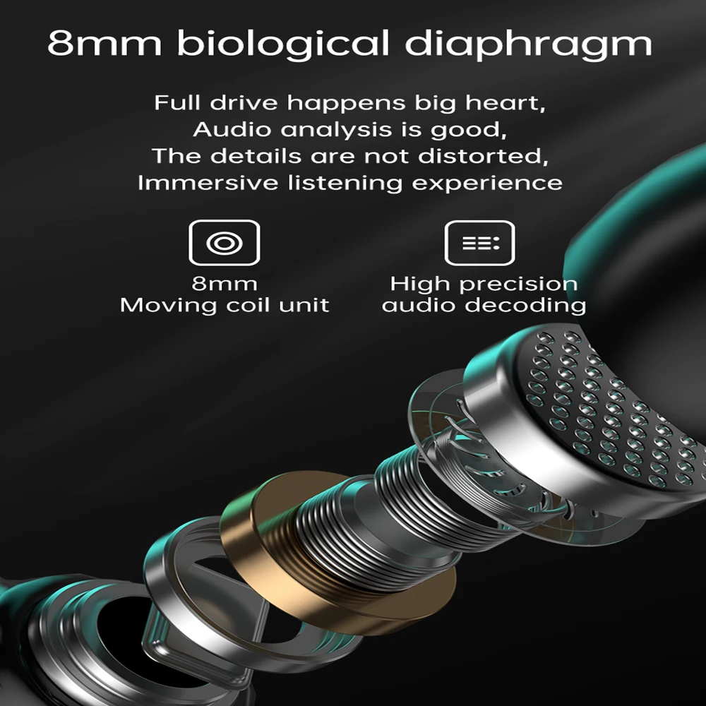 M25 TWS سماعة لاسلكية تعمل بالبلوتوث 5.3 سماعات سماعات التحكم باللمس الحد من الضوضاء ستيريو سماعات أذن مقاومة للماء مع هيئة التصنيع العسكري