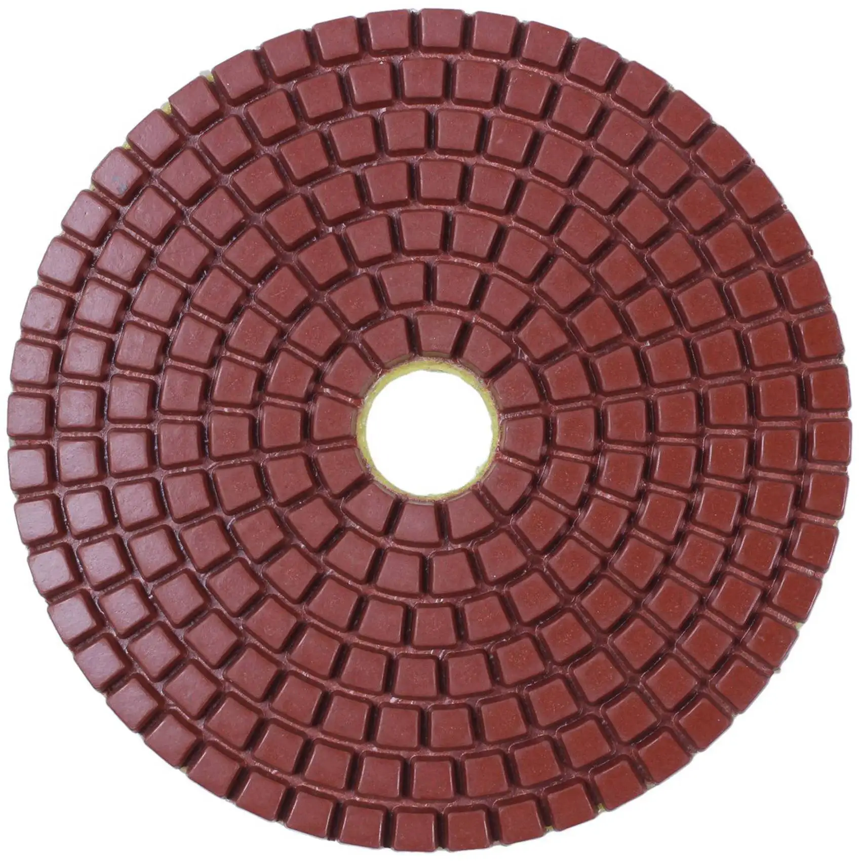 

Premium-6 Pieces 100Mm Diamond Flexible Wet & Dry Polishing Pads 3 Step Floor Polish For Stone Marble Tile