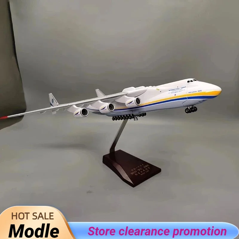 

New 42CM 1/200 Scale for Antonov AN-225 Mriya Transport Aircraft Simulation Airplane Resin Plastic Replica Model Home Decoration