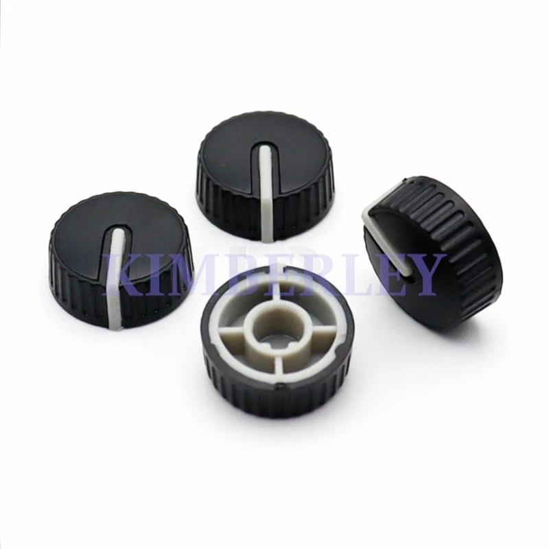 

10 Piece Plastic semi-axis Knob Medical Device Knob Cap D-axis Potentiometer Knob Cap Power Amplifier Volume Knob Cap
