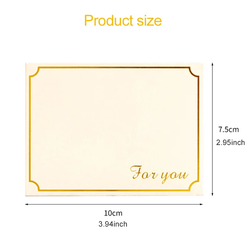 5~40pcs ﻿Invitation Card Bronzing Envelopes Set Birthday Wedding Festival Party Supplies Greeting Card Storage Packaging TMZ
