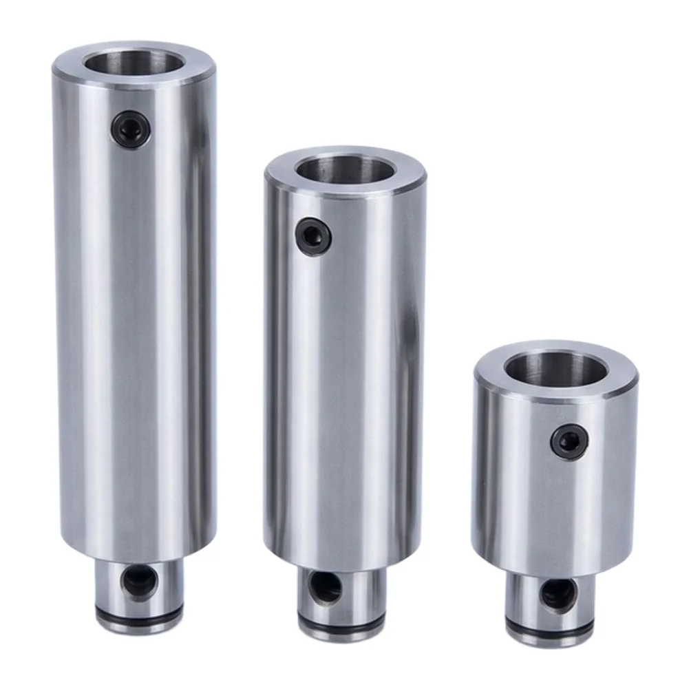 LBK1 to LBK6 Equal Diameter Extension Rod 20CrMnTi Steel for Boring Head Tool Holder Lengthening Bar Silver Finish