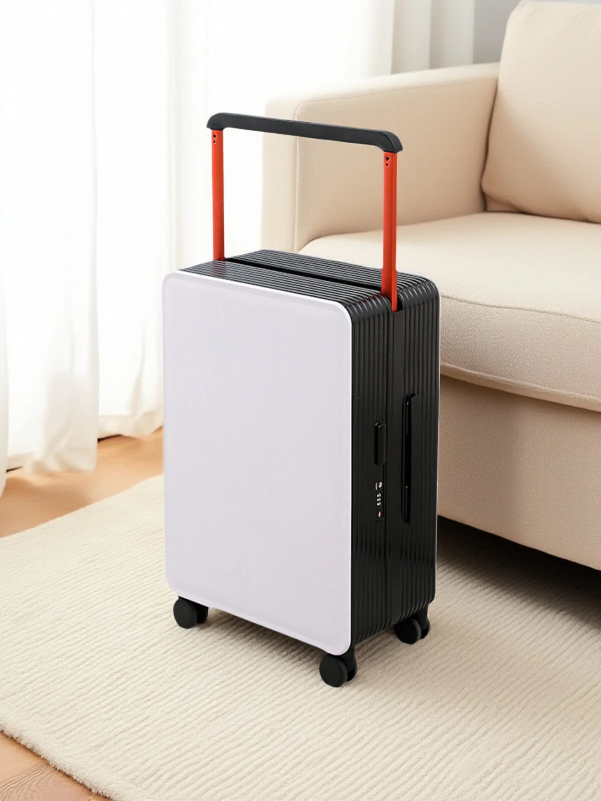 

New Wide Pull Rod Lage 20 Inches for Men And Women Travel Suitcase with Silent Universal Wheels And Advanced Password Box