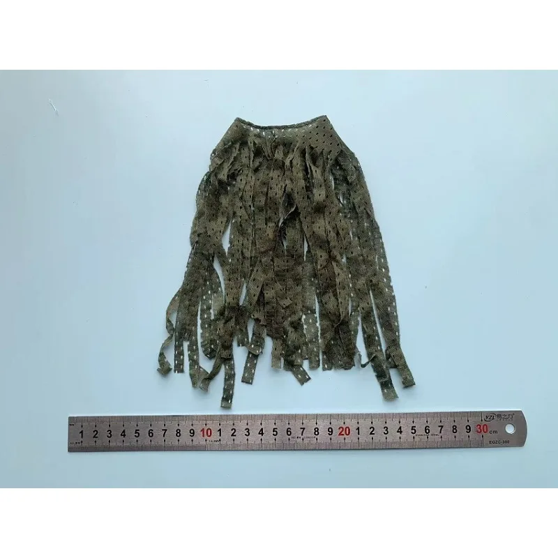 1/6 Scale Soldier Blocker Camouflage Net Strip Shawl Jungle Sand Loose Item Model Diy for 12''  Action Figures Scene Accessories