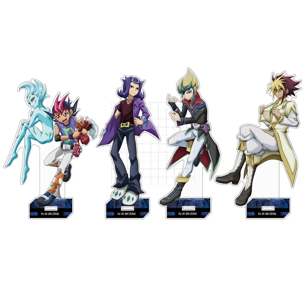 

Anime Yu-Gi-Oh! ZEXAL Acrylic Stand Doll YuGiOh Kamishiro Ryoga Tsukumo Yuma Figure Model Plate Cosplay Toy for Gift