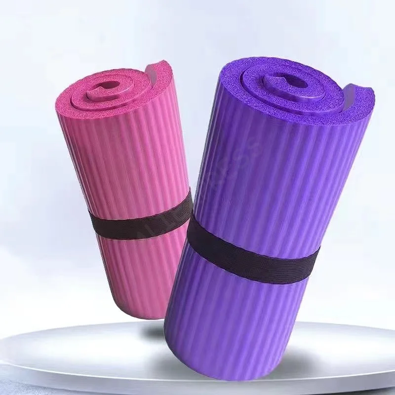 Genouillère de Yoga multifonctionnelle, équipement de gymnastique, mousse Portable, roue de ventre plate, Anti-transpiration, tapis de Yoga pliant, sport d'entraînement