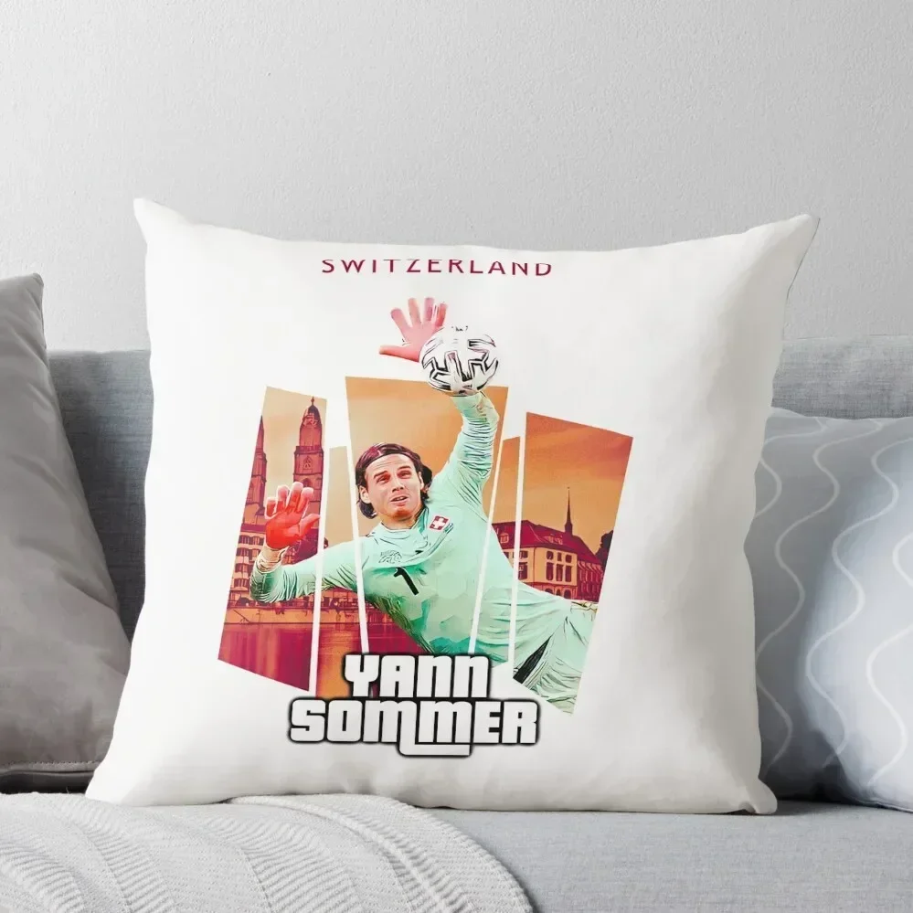 

Switzerland Yann Sommer Throw Pillow Room decorating items christmas decorations for home 2025 pillow