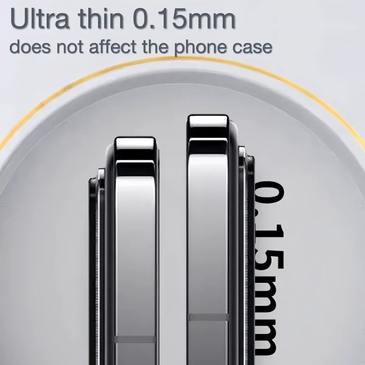 Lente de cámara Stealth Premium, película de protección de vídeo y fotografía de cristal para HONOR 100 Pro, con Kit de fácil instalación