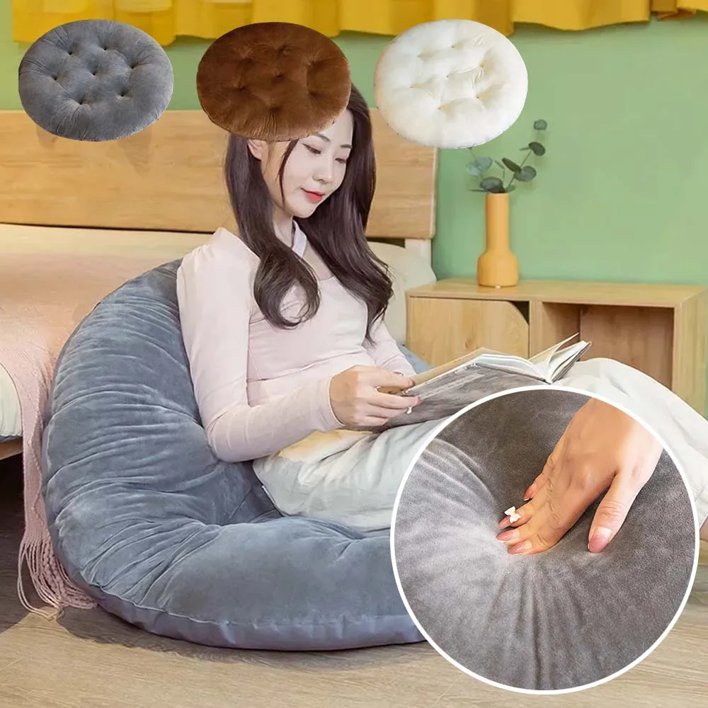 

Multifunctional Round Floor Cushion Thickened Lazy Chair Pad for Living Room Bedroom Balcony Seat Cushion for Relaxation 50/80cm
