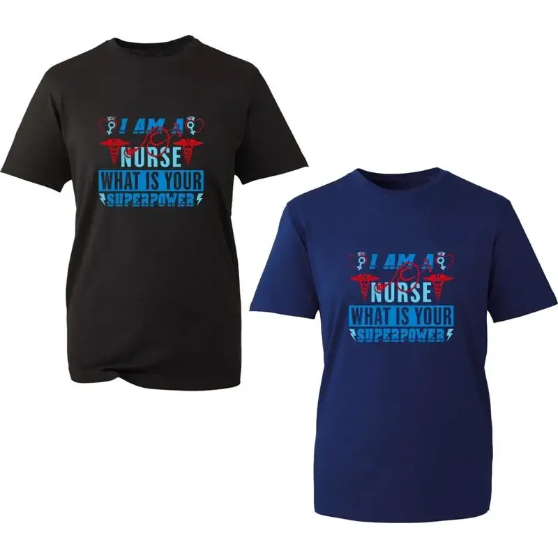 Nursing T Shirt I Am A Nurse What Is Your Superpower Medical Worker Top