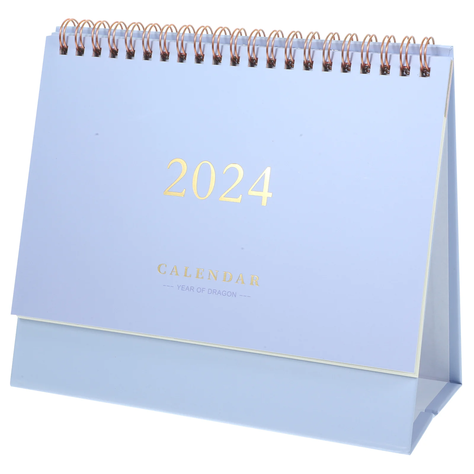 Delicate staande kalender 2024 bureau wit bord desktop juli 2023-2024 papier kantoor maand peuter mini-ezel