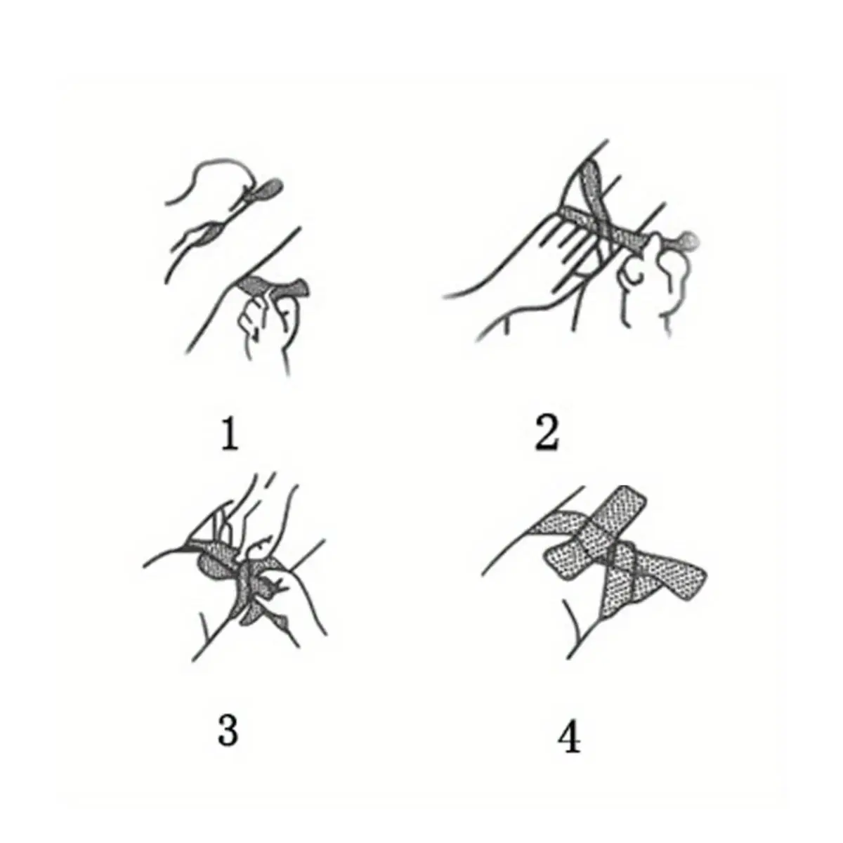 100 قطعة عاصبة يمكن التخلص منها، معدات مرقأة في حالات الطوارئ، عاصبة شريطية للاستعمال مرة واحدة، أشرطة التسريب داخل الوريد #4